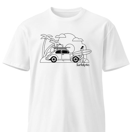 VW_Beetle_B&W - Premium t-shirt