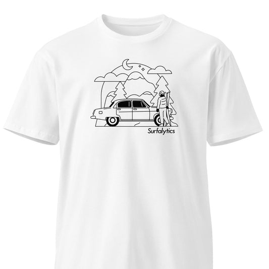 Volga_Gaz_21_B&W - Premium t-shirt