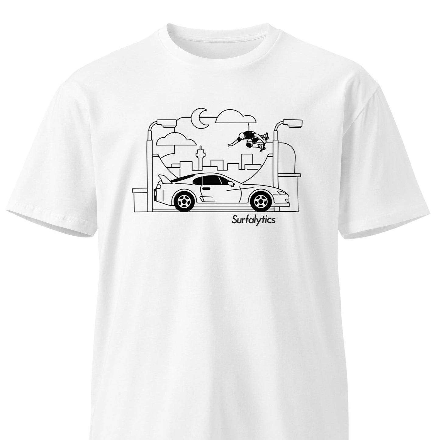 Supra_MK4_B&W - Premium t-shirt