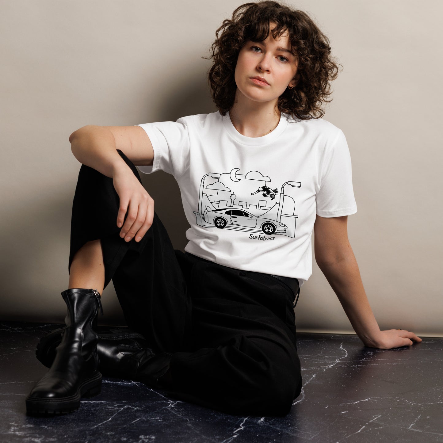 Supra_MK4_B&W - Premium t-shirt