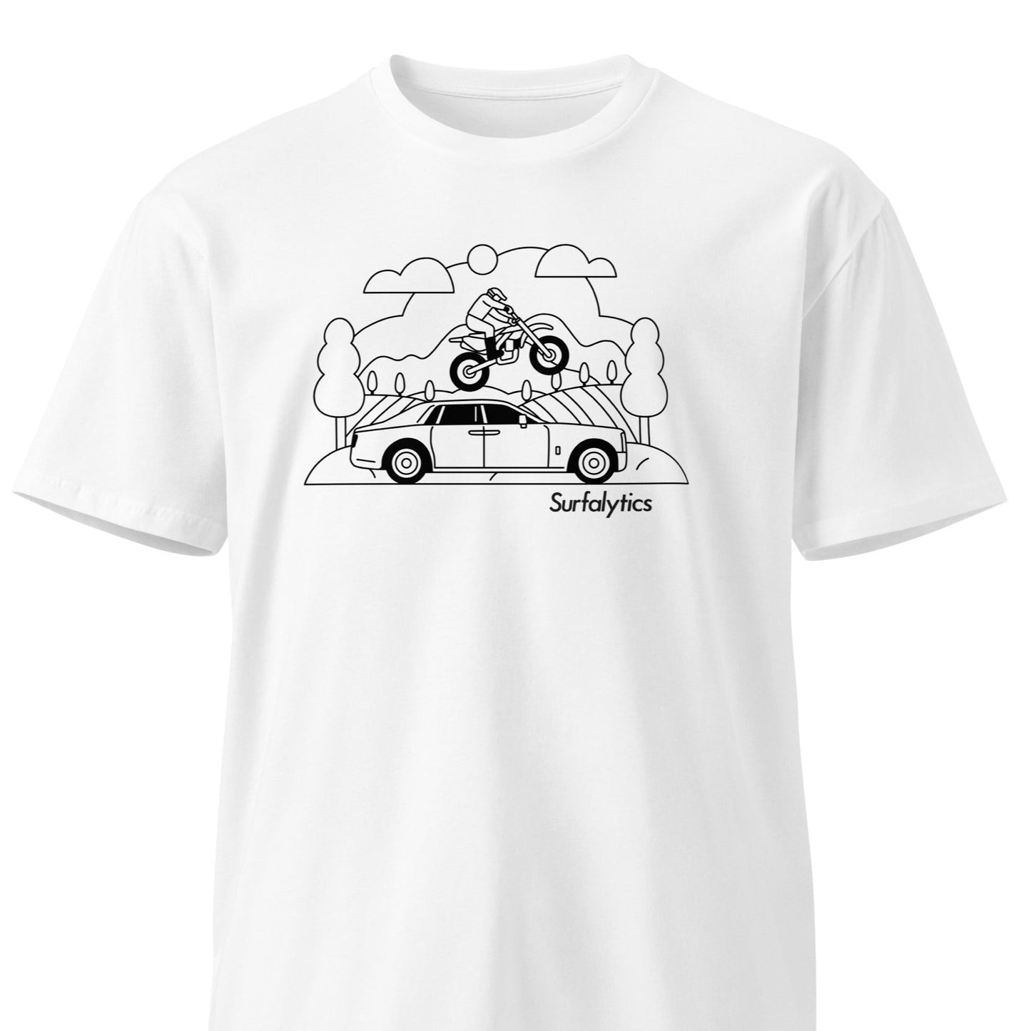 Rolls Royce_B&W - Premium t-shirt