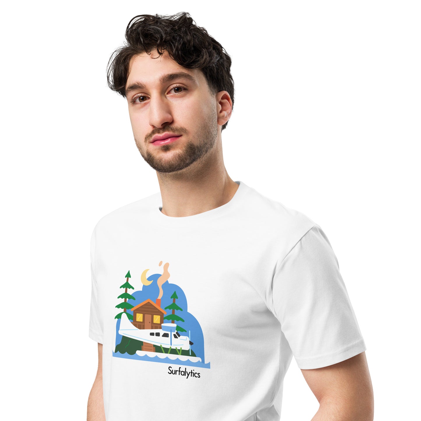 Sea_Plane - Premium t-shirt